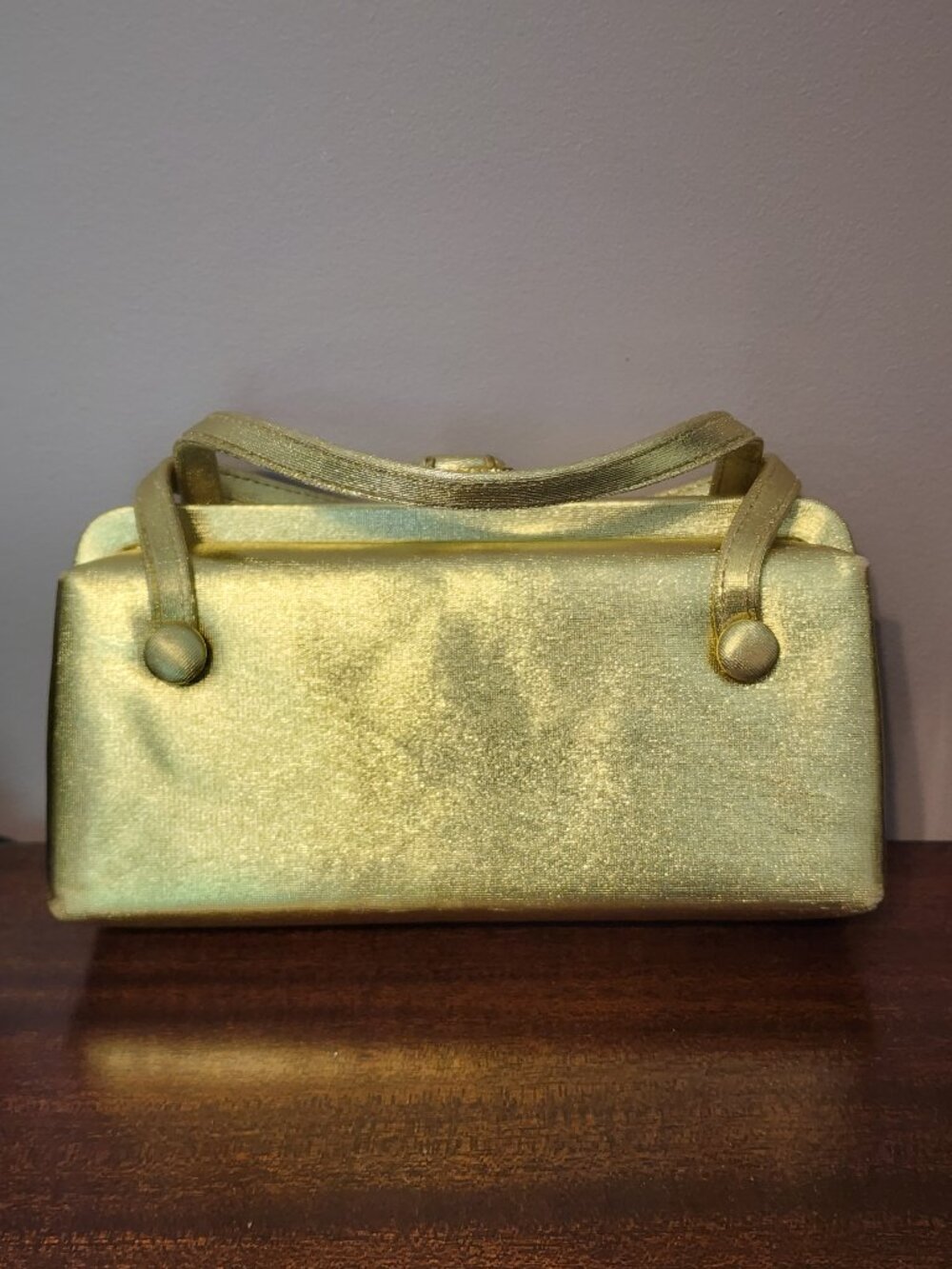 Vintage Gold After 5 Evening Purse with Coin Purse